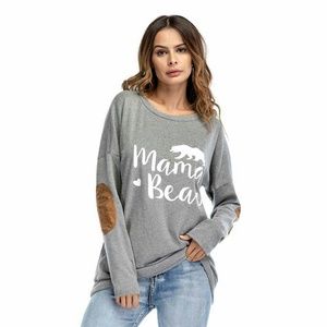 Mama Bear Long sleeved Tee Shirt
